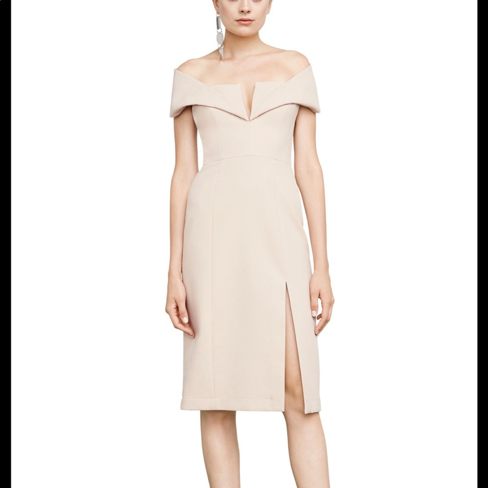 BCBG Marquis Off The Shoulder Dress
